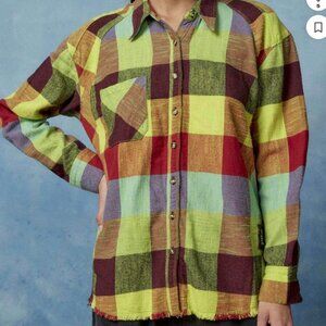 Urban Outfitters BDG Women's multi button down shirt